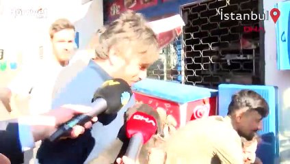 İkitelli'deki fabrika yangını  anne köpek ve yavrusu alev kapanından kurtuldu