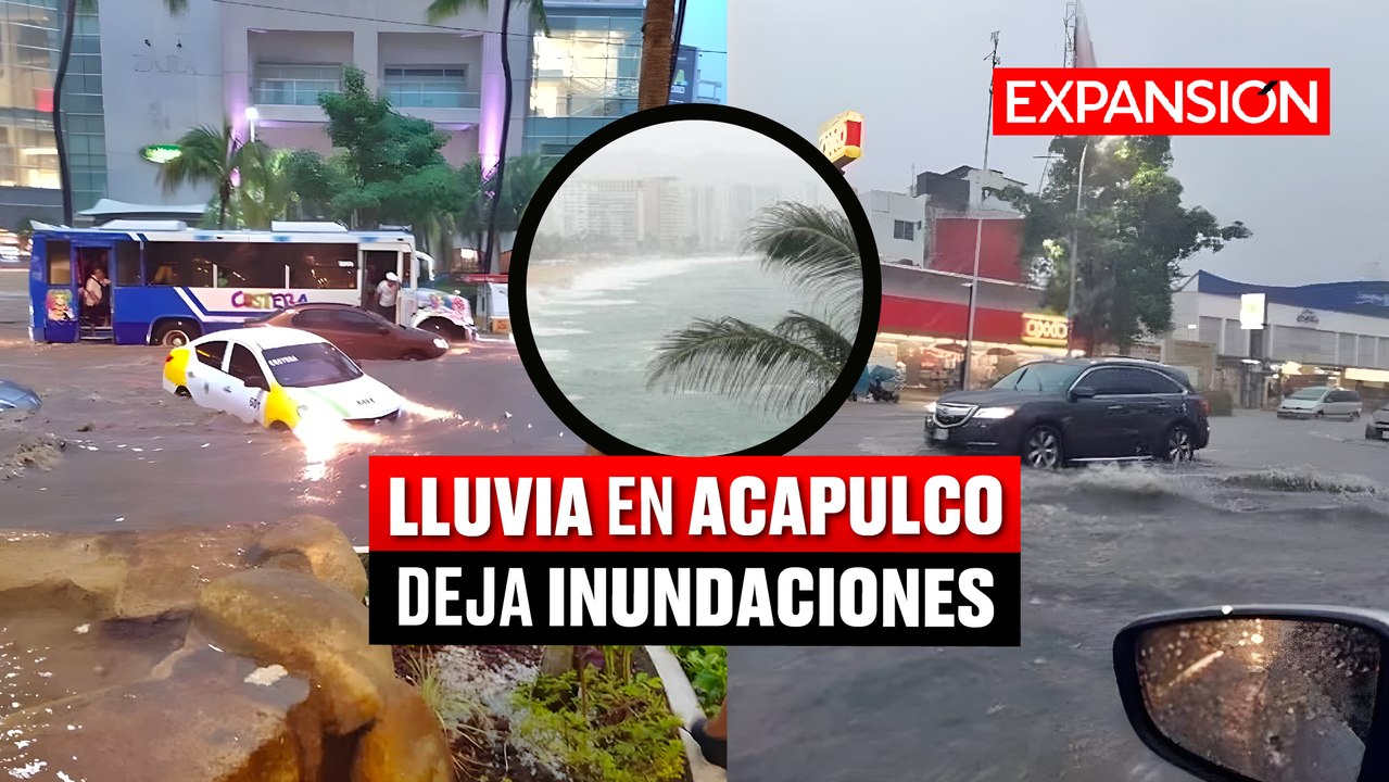 DESLAVES e INUNDACIONES en ACAPULCO por TORMENTA TROPICAL | ÚLTIMAS NOTICIAS