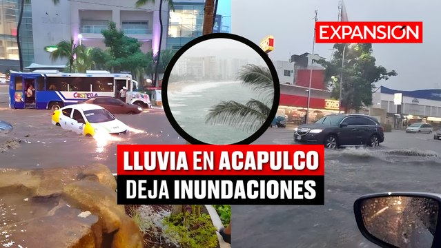 DESLAVES e INUNDACIONES en ACAPULCO por TORMENTA TROPICAL | ÚLTIMAS NOTICIAS