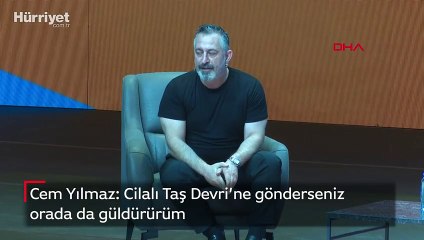 Cem Yılmaz: Cilalı Taş Devri’ne gönderseniz orada da güldürürüm
