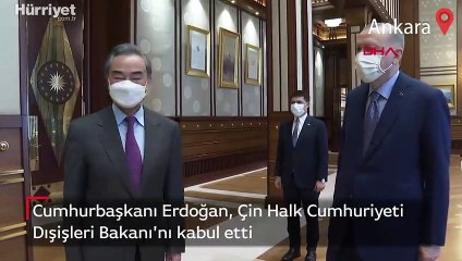 Télécharger la video: Cumhurbaşkanı Erdoğan, Çin Halk Cumhuriyeti Dışişleri Bakanı'nı kabul etti