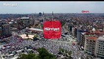 Taksim Camii'nde ilk ezan okundu, ilk cuma namazı kılındı