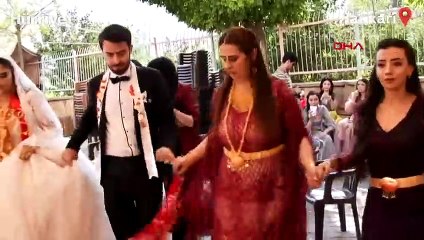 Düğünde geline 5 kilo altın, damada da 5 milyon lira takıldı