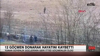 İpsala'da 12 göçmen donarak hayatını kaybetti