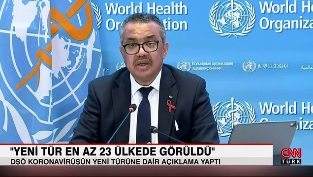 DSÖ, koronavirüsün yeni varyantı Omicron'un 23 ülkede görldüğünü açıkladı