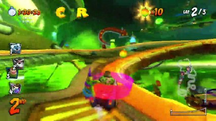 Drive-Thru Danger CTR Challenge Gameplay - Crash Team Racing Nitro-Fueled