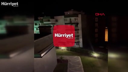 Hırsızlık şüphelisi örümcek adam gibi kaçmaya çalıştı