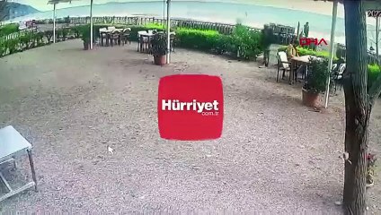 Antalya'da denizde kaybolan ve 3 gündür aranan turistin son görüntüsü
