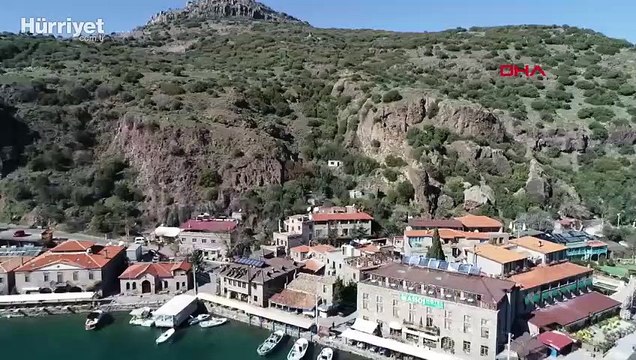 'Afet bölgesi' ilan edilen Assos Antik Limanı'nda turistik tesisler kapatıldı