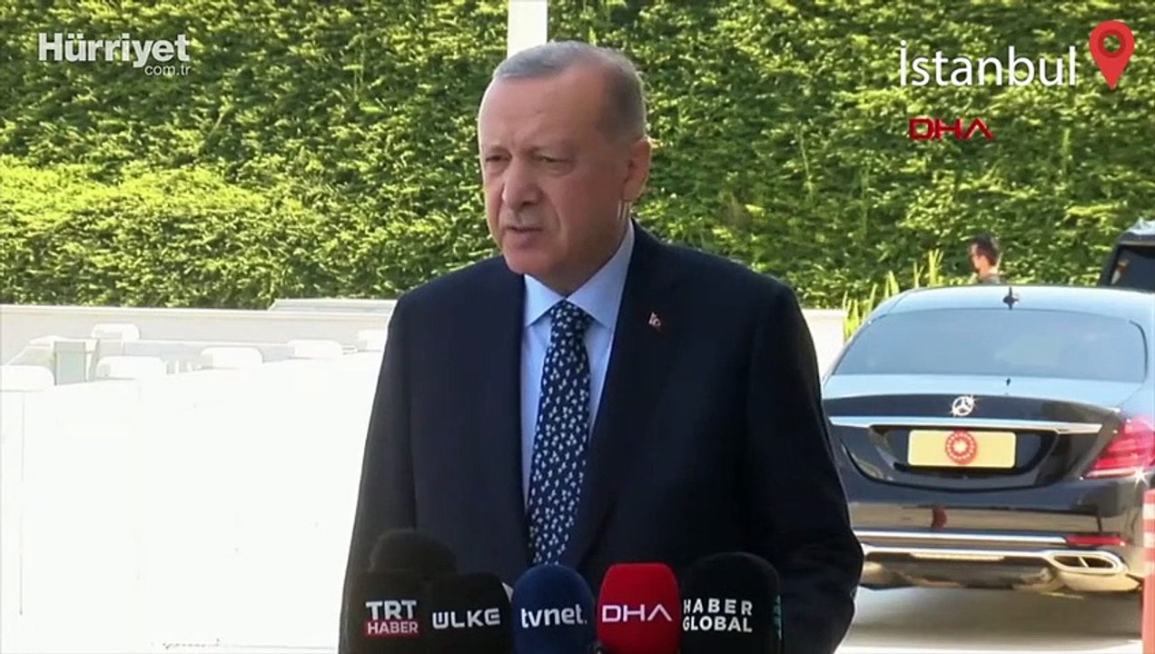 Cumhurbaşkanı Erdoğan, cuma namazı sonrası açıklamalarda bulundu