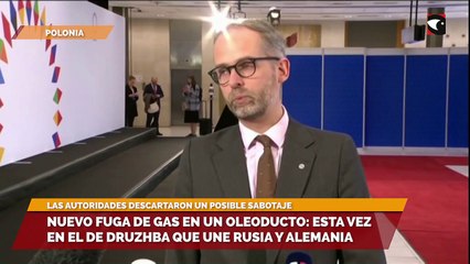 Nuevo fuga de gas en un oleoducto esta vez en el de Druzhba que une Rusia y Alemania