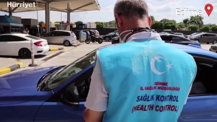 Kapıkule'de gurbetçi yoğunluğu yaşanıyor