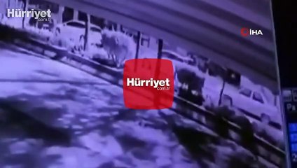 Ankara’da otomobile sopalı saldırı kamerada
