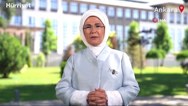 Emine Erdoğan’dan “Ukrayna 2. Lider Eşleri Zirvesi’ne video mesaj