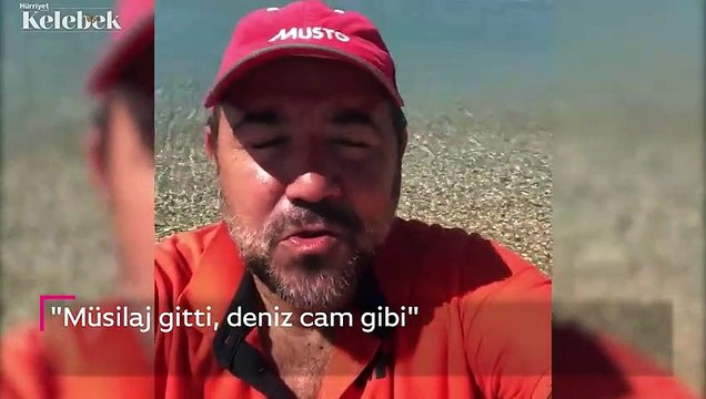 Ata Demirer son durumu paylaştı: Müsilaj gitti, deniz cam gibi!