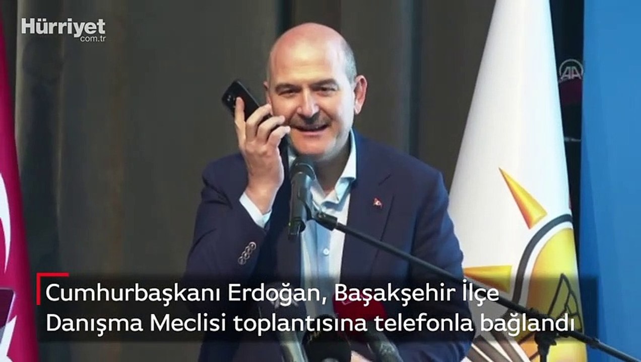 Cumhurbaşkanı Erdoğan, Başakşehir İlçe Danışma Meclisi toplantısına telefonla bağlandı