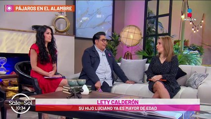 Lety Calderón festeja el cumpleaños 18 de su hijo Luciano
