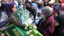 Konya'daki otobüs kazasında hayatını kaybeden Yasemin Özkan ile Nazan Uysal toprağa verildi