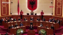 Cumhurbaşkanı Recep Tayyip Erdoğan, Arnavutluk Meclisi'nde milletvekillerine hitap etti