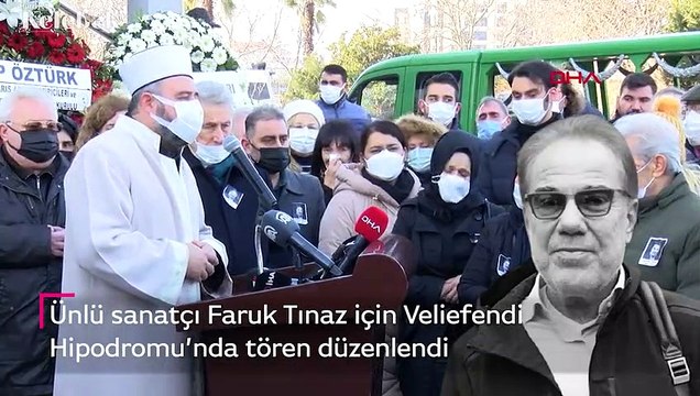 Ünlü sanatçı Faruk Tınaz için Veliefendi Hipodromu’nda tören düzenlendi