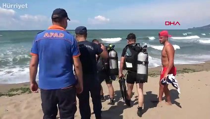 Deniz kenarında oynayan çocuk kayboldu