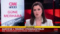 MSB duyurdu! 5 terörist etkisiz hale getirildi