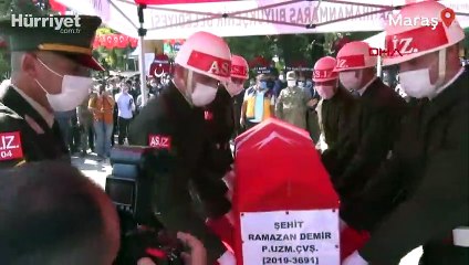 Şehit Ramazan Demir son yolculuğuna uğurlandı