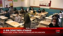 Bakan Özer'den 15 bin öğretmen ataması açıklaması