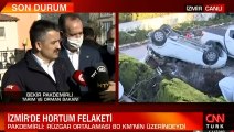 Bakan Bekir Pakdemirli, İzmir'deki hortum felaketi sonrası açıklamalarda bulundu