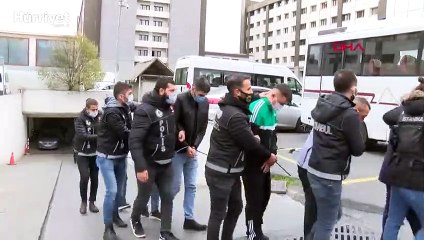 Uyuşturucu operasyonunda gözaltına alınan 32 şüpheli adliyeye sevk edildi