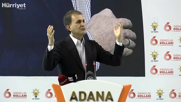 AK Parti Sözcüsü Ömer Çelik, Gençlik Kolları Olağan Kongresi'ne katıldı