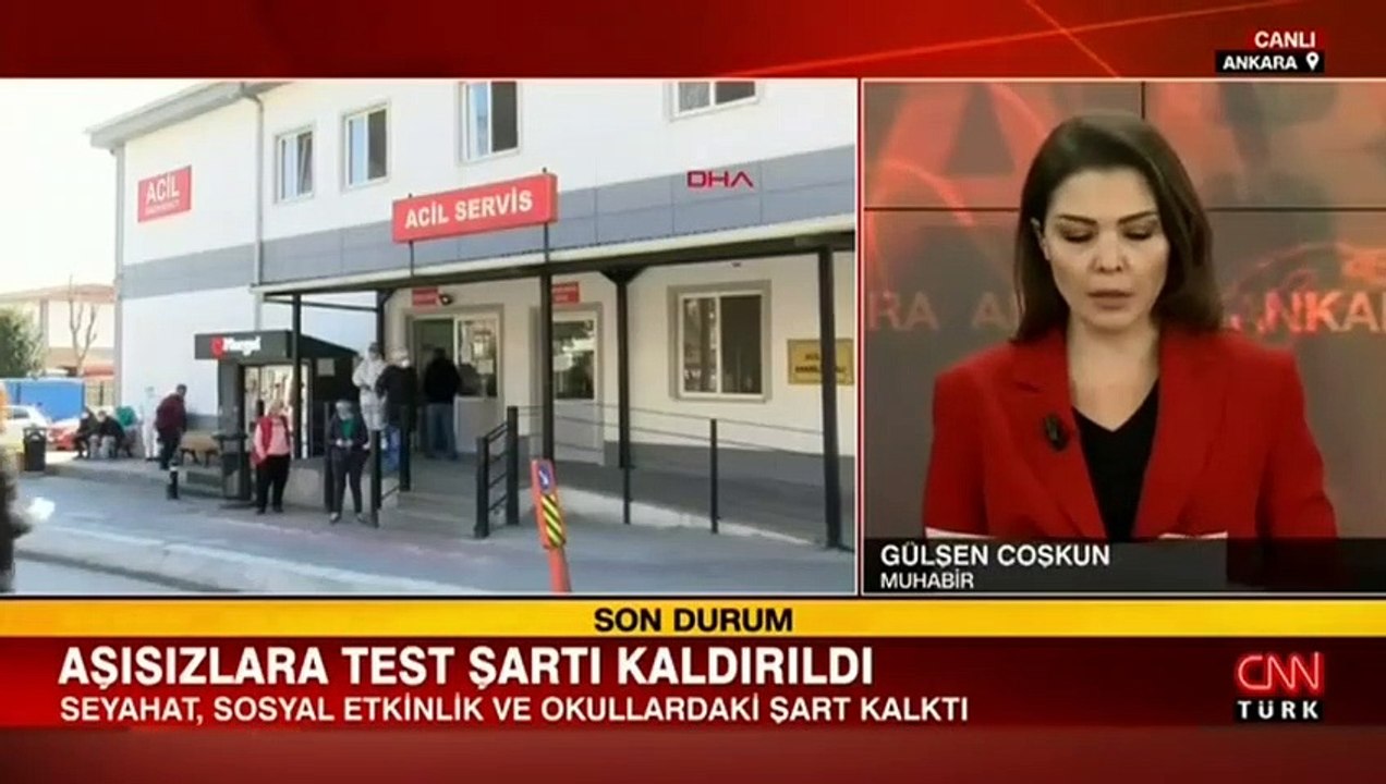 Koronavirüs aşısı olmayanlara PCR testi şartı kaldırıldı