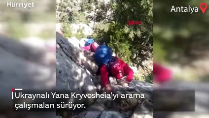 Ukraynalı Yana Kryvosheia'yı arama çalışmaları sürüyor