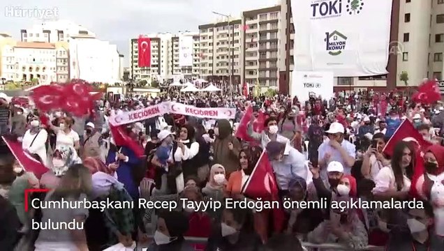 Cumhurbaşkanı Recep Tayyip Erdoğan önemli açıklamalarda bulundu