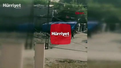 Adana'da iki grup arasında silahlı çatışma anları