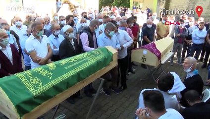 Yangında ölen baba ev 3 çocuğu toprağa verildi