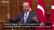 Dışişleri Bakanı Mevlüt Çavuşoğlu, Ürdünlü mevkidaşı Eymen es-Safedi ile soruları yanıtladı