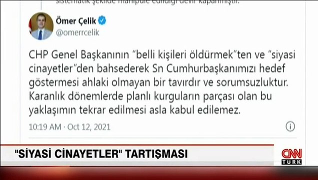 AK Parti Sözcüsü Ömer Çelik: Türkiye’de siyasi cinayetlere ve faili meçhullere son verilmiştir