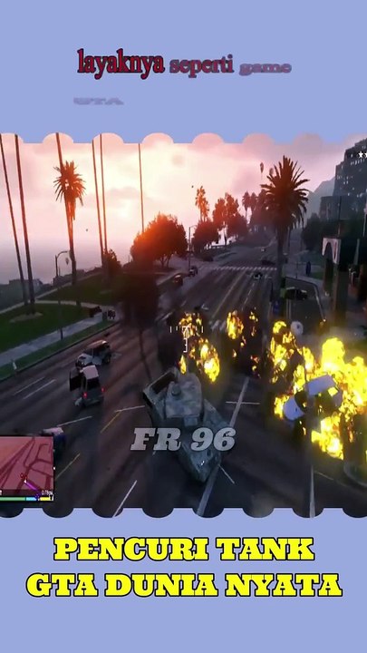 AKSI PENCURIAN TANK PALING GOKIL DALAM SEJARAH - shorts ( 1280 X 720 )