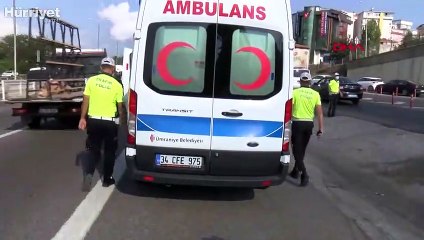 İstanbul'da çakarlı araç denetimi