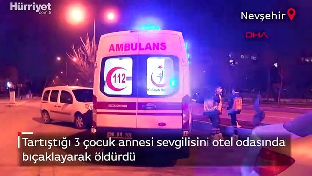 Tartıştığı 3 çocuk annesi sevgilisini otel odasında bıçaklayarak öldürdü