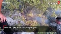 Antalya'nın Demre ilçesindeki orman yangını söndürüldü