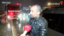 Anadolu Yakası'nda akşam saatlerinde başlayan sağanak yağış ve fırtına etkili oldu