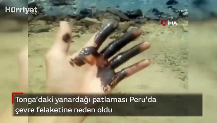 Tonga’daki yanardağı patlaması Peru’da çevre felaketine neden oldu