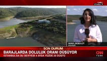 Barajlarda doluluk oranı düşüyor