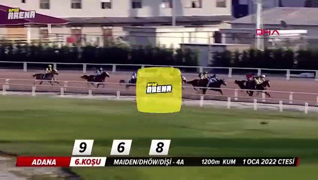 Adana Yeşiloba Hipodromu'nda 3 jokey attan düştü