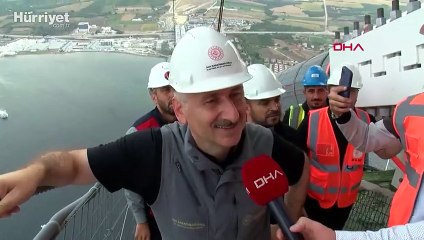 Ulaştırma ve Altyapı Bakanı Adil Karaismailoğlu: 'Asırların hayali' için geri sayım başladı