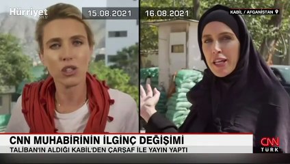 Taliban'ın kontrolü aldığı Kabil'den böyle yayın yaptı