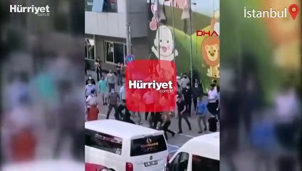 Taksicilerin müşteri alma kavgası! Etrafını sarıp darp ettiler