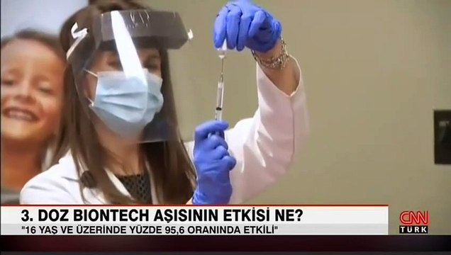 Pfizer, 3. doz aşının etkinlik oranını açıkladı